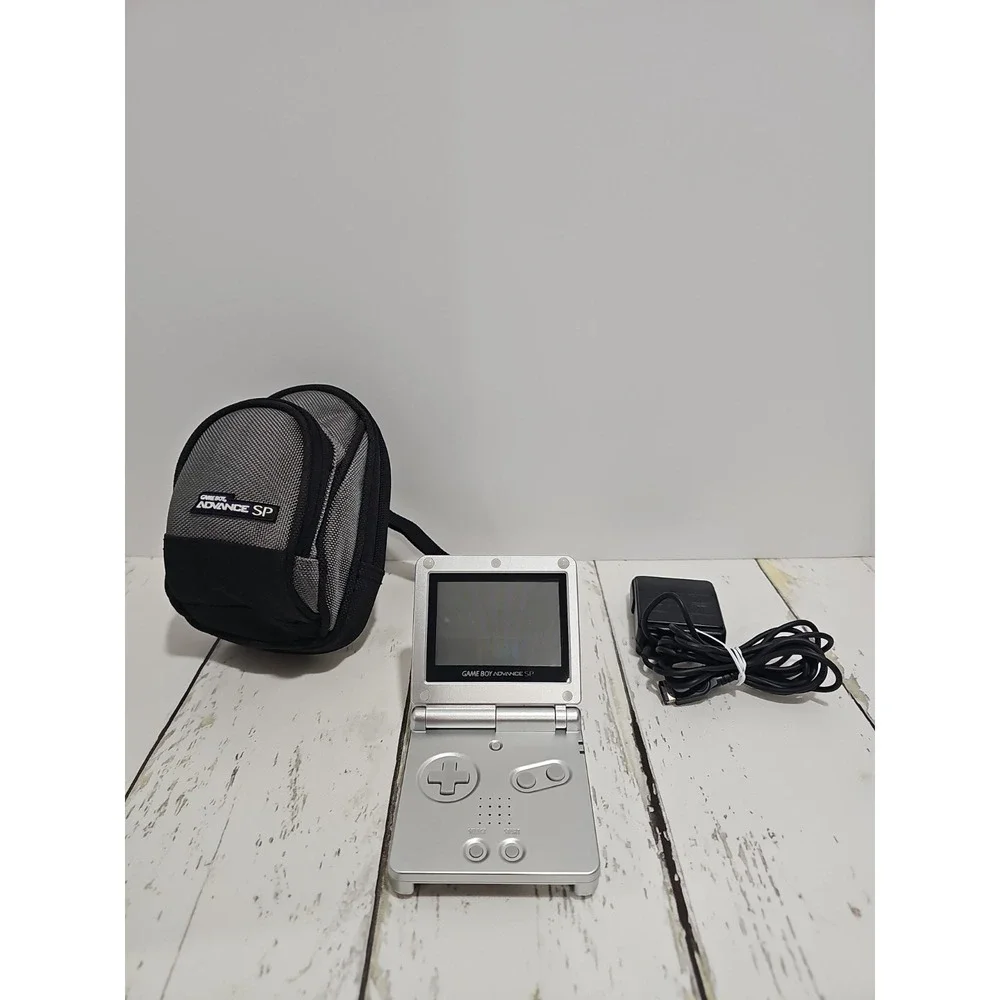 Nintendo Game Boy Advance SP Handheld System - Silver
